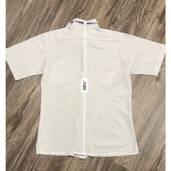 Vintage MAIN Stream Men’s White Casual Pocket Button Down Shirt S Lightweight - Picture 7 of 8